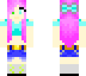 pink/ blue summer