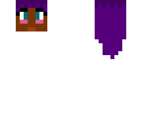 purple haired indian