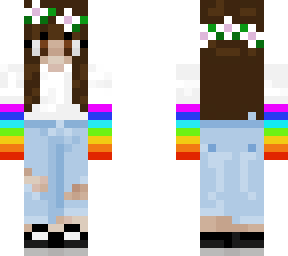 rainbow girl