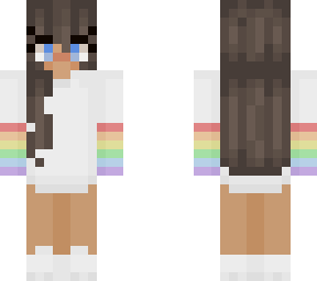 rainbow girl edit