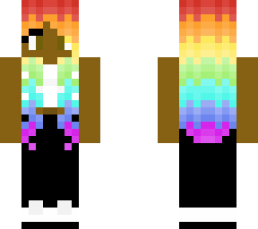 rainbow hair