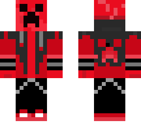 red creeper with jacket