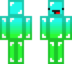 skeppy green fade backwards face