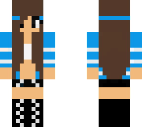 sky blue girl