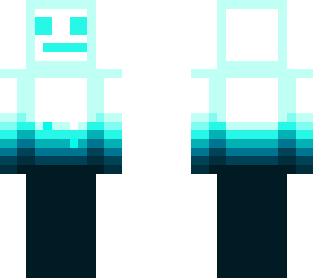 white and blue