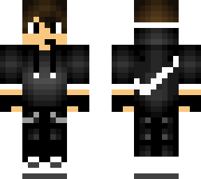 black nike hoodie