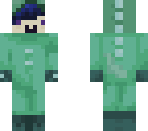 blue haired dino boy!