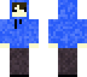 blue hoodie boy