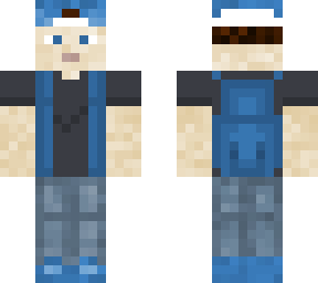 blue nike boy