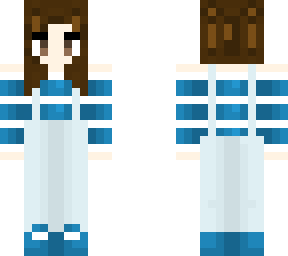 blue overalls girl (read desc.)