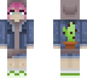 cactus jean jacket girl