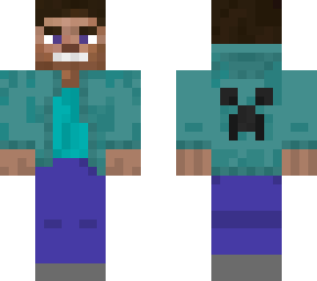 creeper hoodie steve