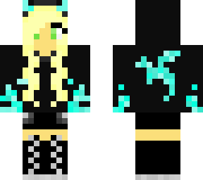 ice dragon girl blonde hair
