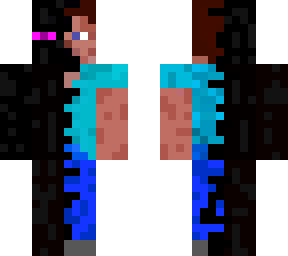 infected steve skin