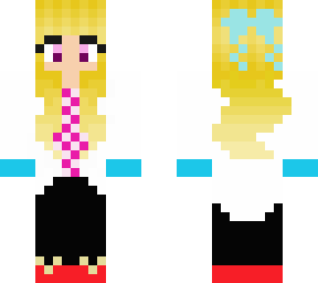 mad blonde scientist