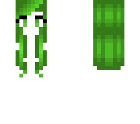 new hb - left hairbangs - lime green