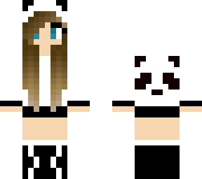 panda hoodie girl