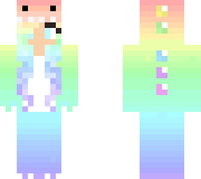 pastel rainbow dino onesie - edit