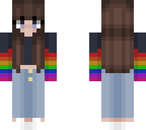 rainbow girl
