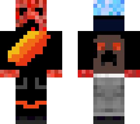 red blue and white unfinished preston plaze skin lel