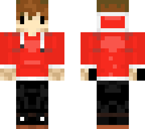 red hoodie brown hair *****