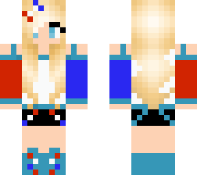 red white blue