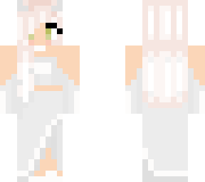white dress