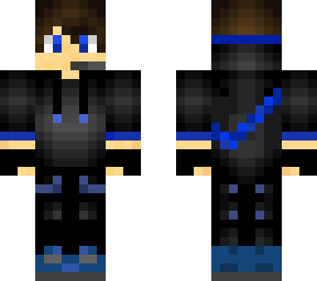 blue gamer boy