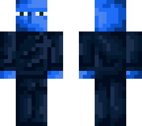 blue man