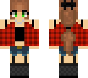 casual camper girl skin