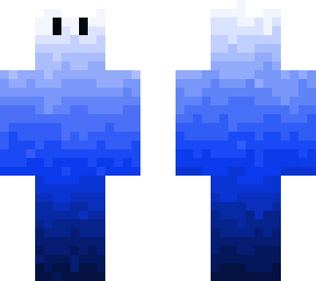 dark blue to white