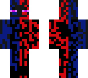 enderman de hielo y fuego