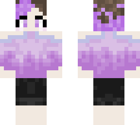 purple hair