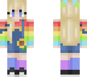 rainbow  girl remake