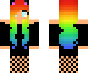 rainbow girl