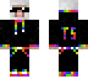 rainbow hoodie sheep reupload