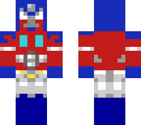 red as  optimus prime (fixed)