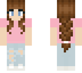 basic girl - brunette