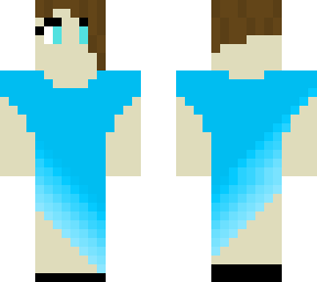 blue dress