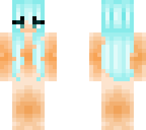 blue hair skin base
