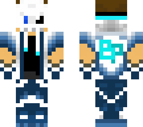blue mask boy