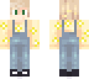boy with overalls