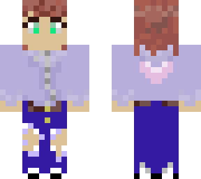 cute girl skin w/ hoodie