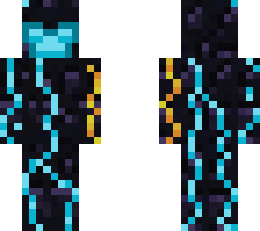 drowned covered in obsidian