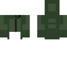 green sepia jacket :: rainy coat base