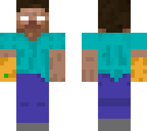 herobrine with thanos glove