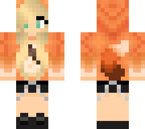 kinda cute fox girl