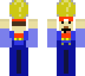 mario holding lucky block
