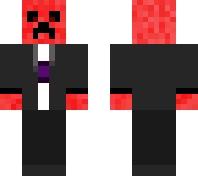 nether shirt red creeper guy