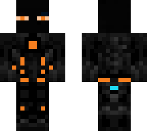 orange ender cyborg